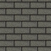 Битумная фасадная плитка Docke PREMIUM BRICK Серый,м2